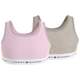 Tommy Hilfiger Bralette 2-Pack Pale Pink / Oatmeal Heather