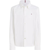 Tommy Hilfiger Boy Stretch Oxford Shirt White