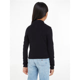 Tommy Hilfiger Stripe Mock Blouse Black / Desert Sky Stripe