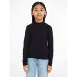 Tommy Hilfiger Stripe Mock Blouse Black / Desert Sky Stripe