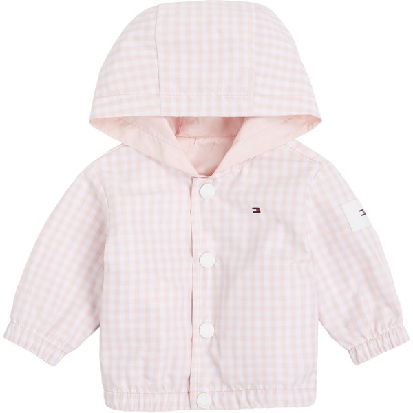 Tommy Hilfiger Baby Reversible Gingham Jacket White / Pink Check