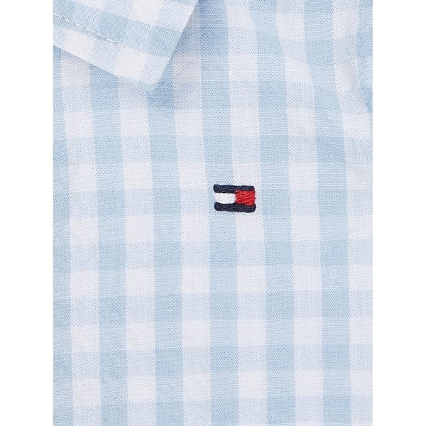 Tommy Hilfiger Baby Gingham Sommersuit White / Blue Check 2