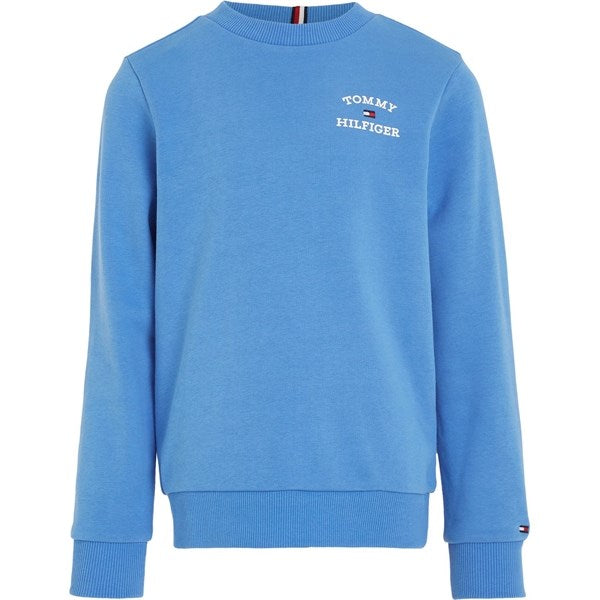 Tommy Hilfiger TH Logo Sweatshirt Blue Spell