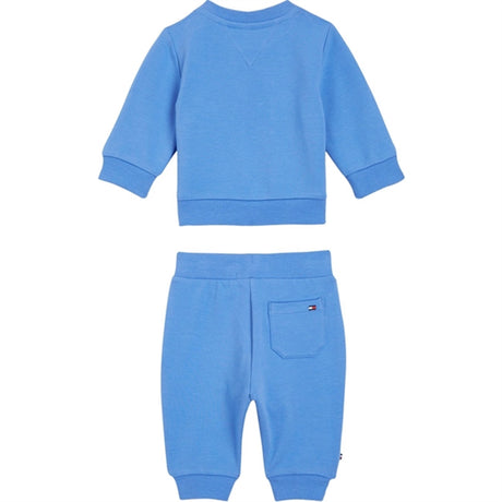 Tommy Hilfiger Baby Th Logo Set Blue Spell