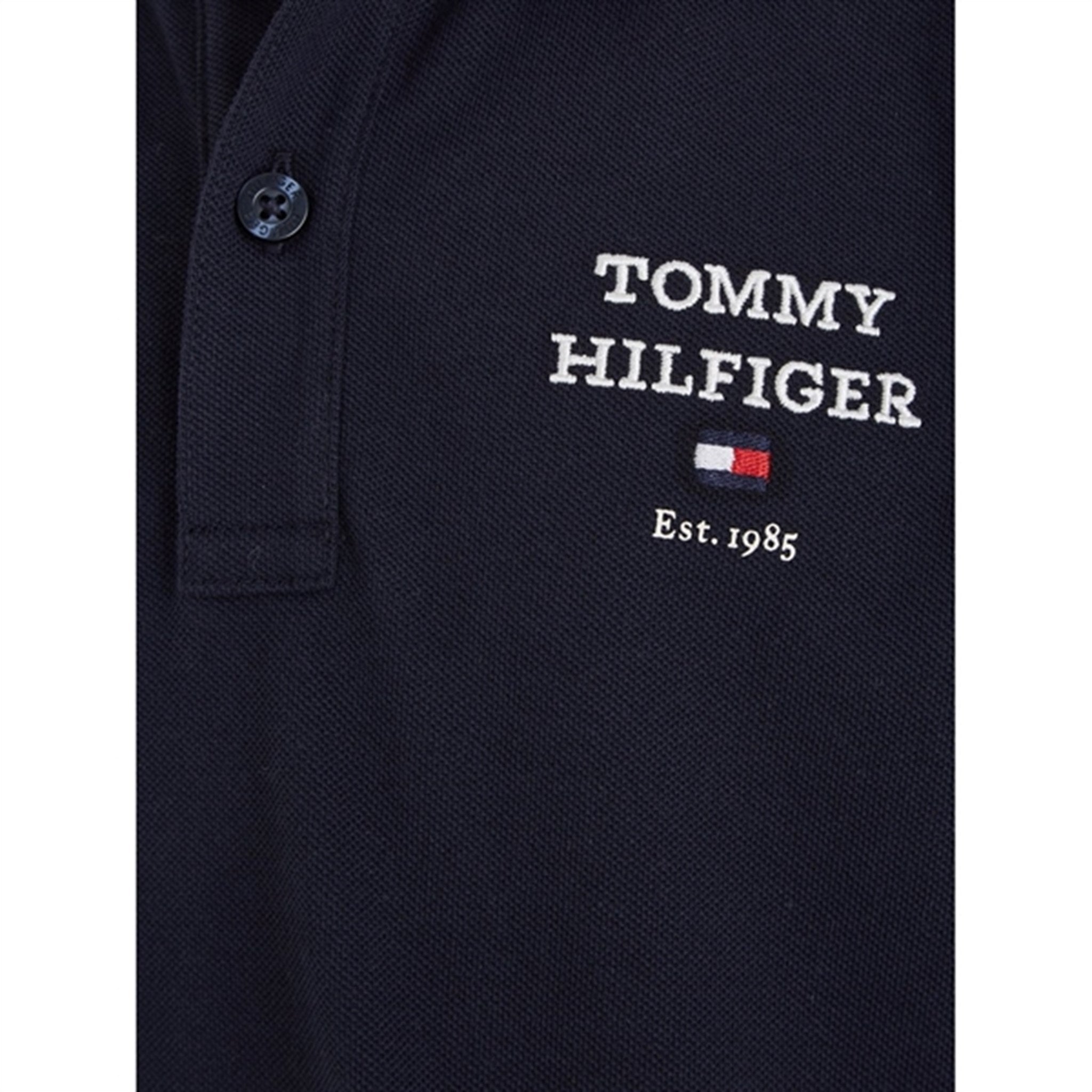 Tommy Hilfiger Th Logo SS Polo Desert Sky 3