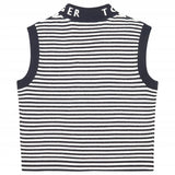 Tommy Hilfiger Branded Rib Slvss Pullover Desert Sky / Ancient White Stripe