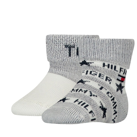 Tommy Hilfiger Baby 2-Pack Socks Tommy Stripe Navy