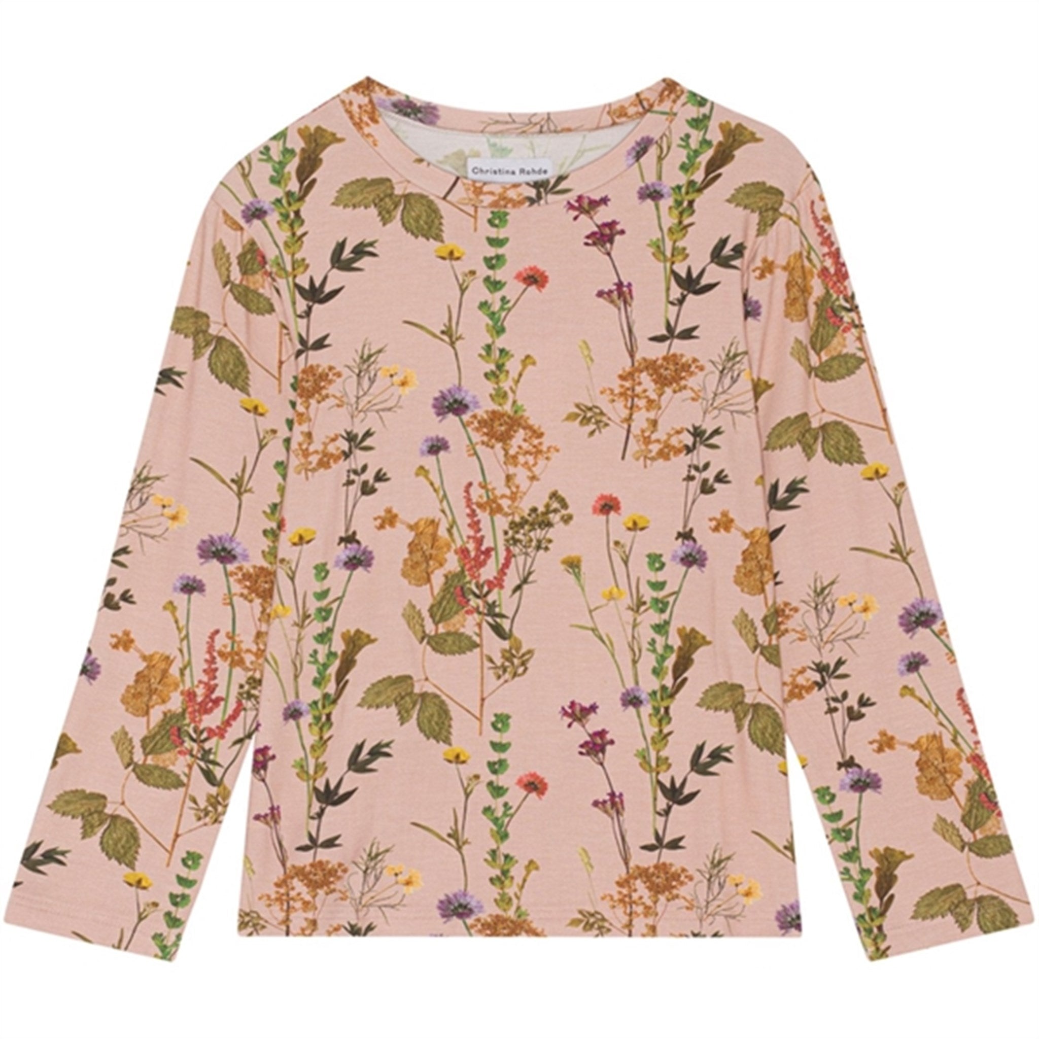Christina Rohde 405 Blouse Amazing Pale Rose Floral