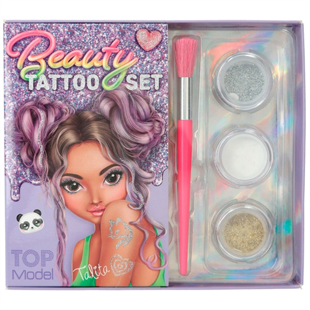 TOPModel Glitter Tattoo Set Beauty and Me