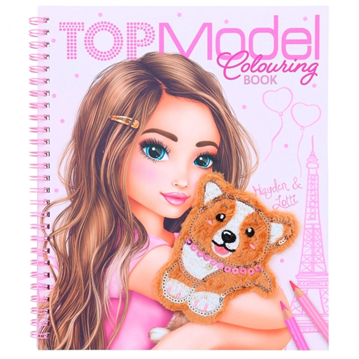 TOPModel Colouring Book Corgi