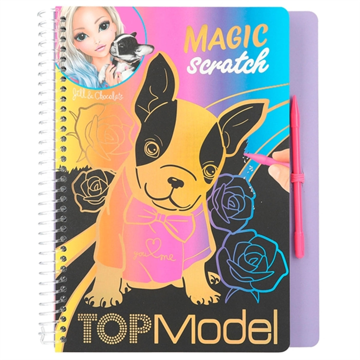 TOPModel Magic Scratch Book