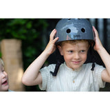 Trybike CoConut Graphite Grey Helmet Retro Look 3
