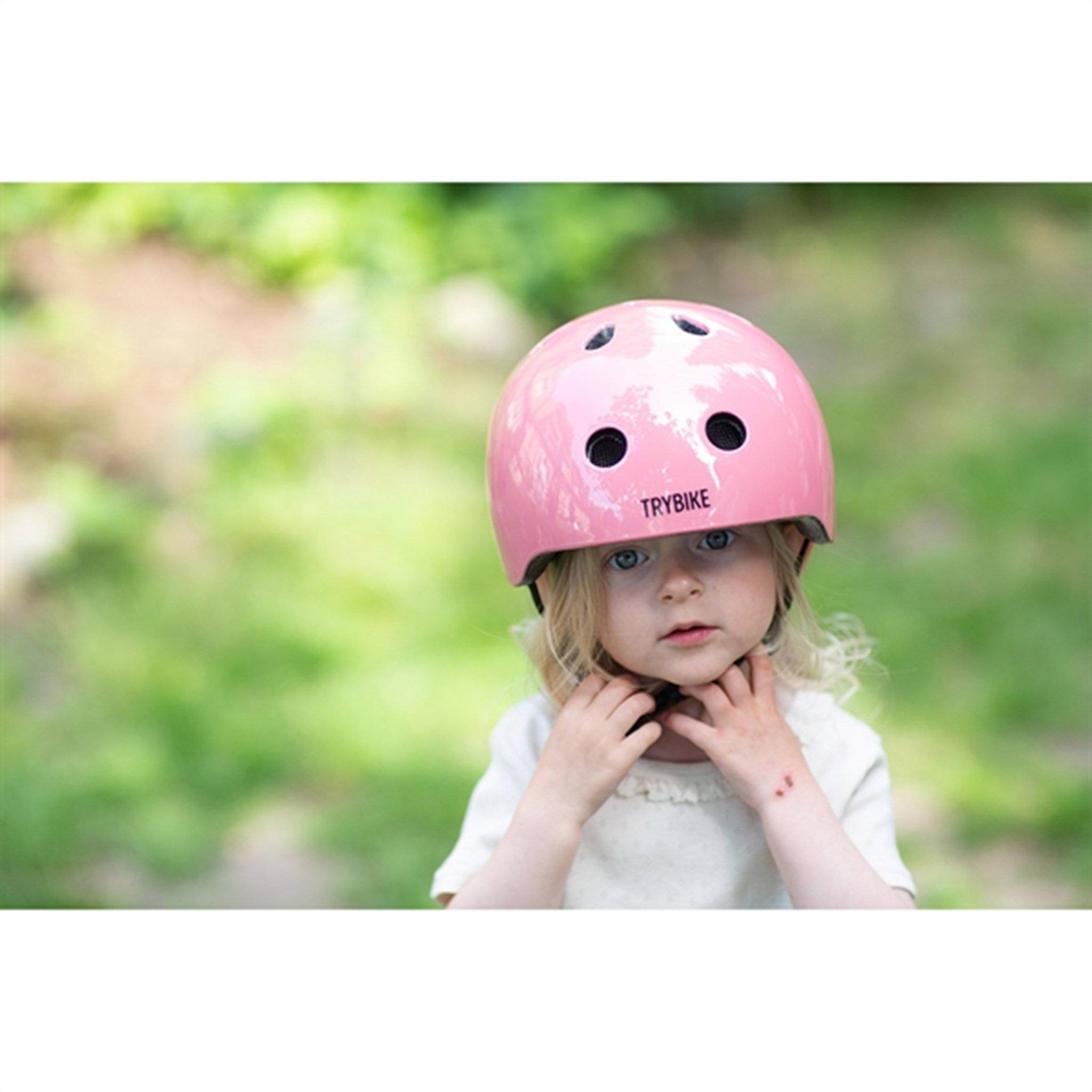 Trybike CoConut Jaipur Pink Helmet Retro Look 7