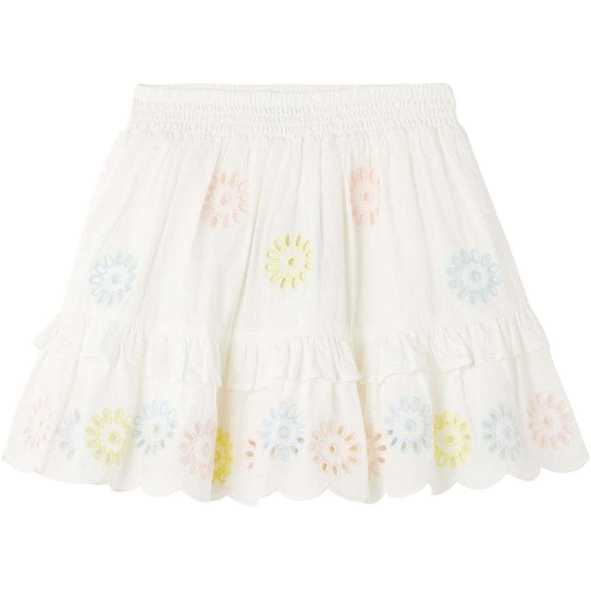 Stella McCartney Avorio/Embroidery Skirt