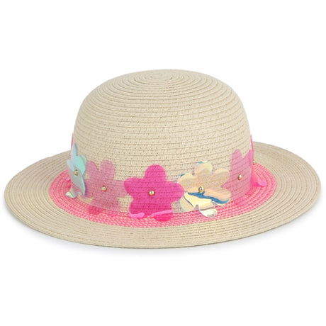 Billieblush Fuschia Straw Hat