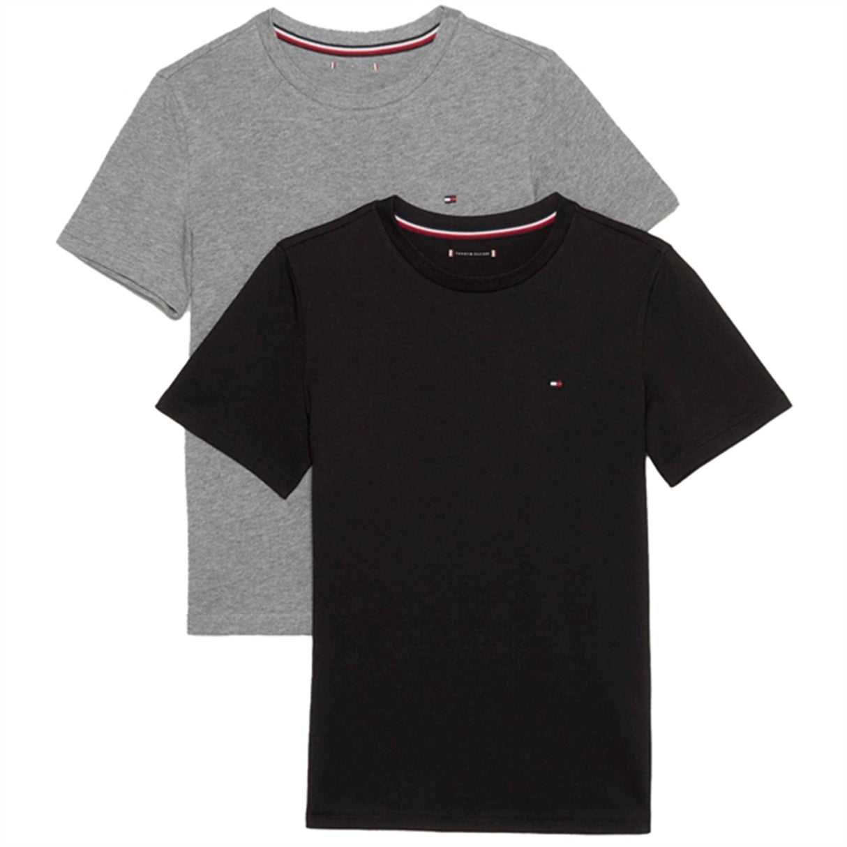 Tommy Hilfiger T-Shirt 2-Pack Light Grey Ht / Black