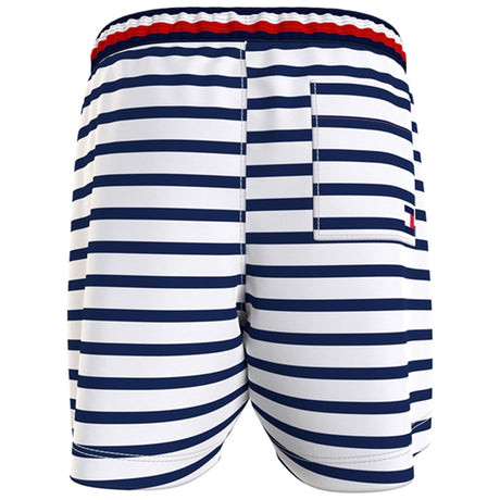 Tommy Hilfiger Medium Drawstring Print Swim Shorts Breton Stripe Navy 2