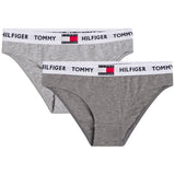 Tommy Hilfiger Bikini 2-pack Medium Grey/Dark Grey