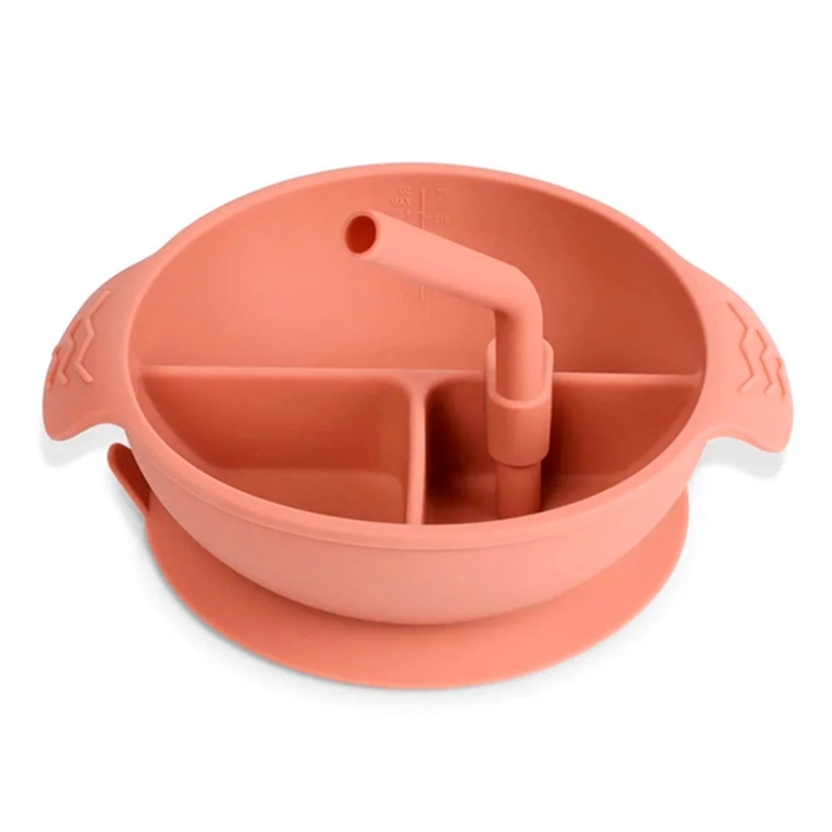 Haakaa Silikone Bowl With Suction Cup Rust