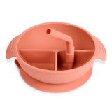 Haakaa Silikone Bowl With Suction Cup Rust