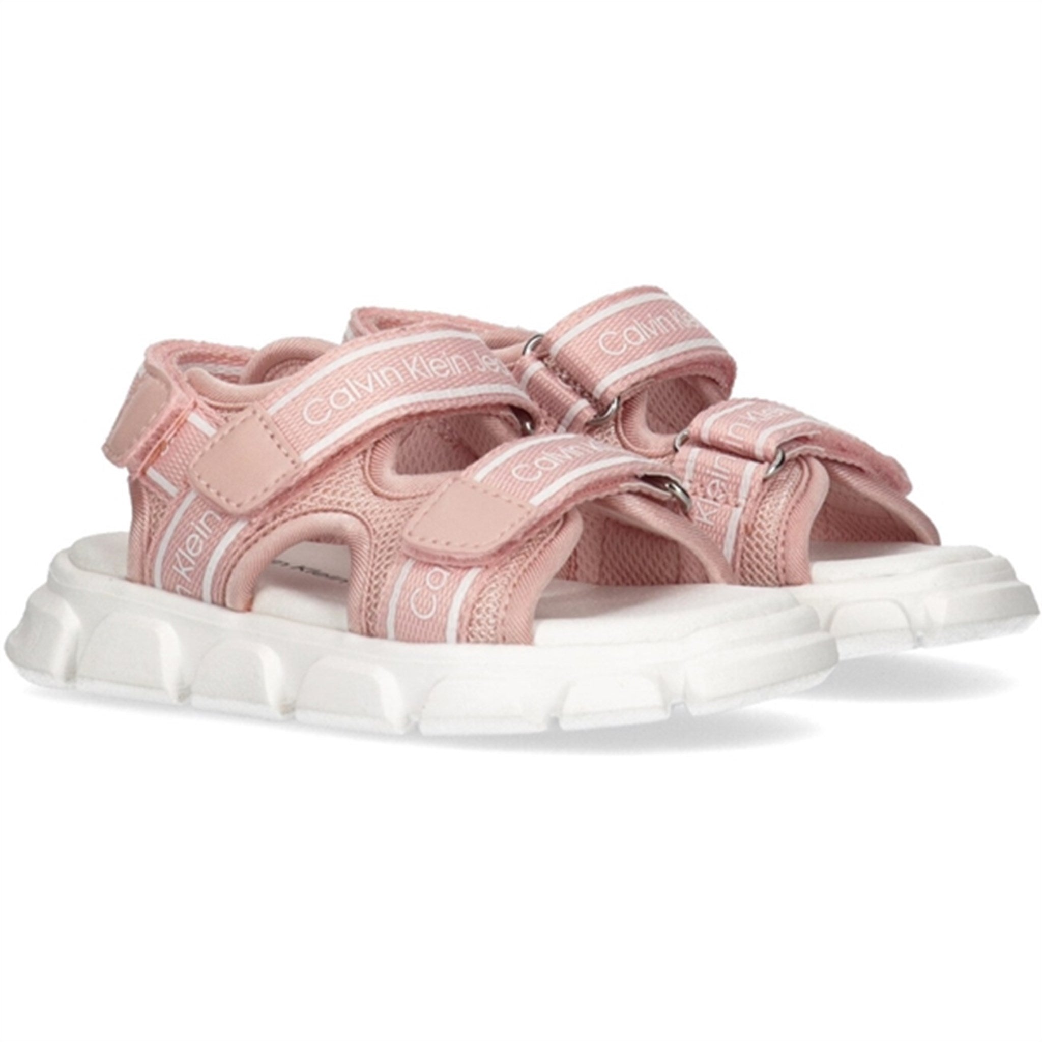 Calvin Klein Velcro Sandal Pink 2