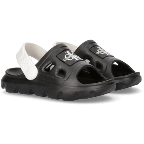 Calvin Klein Comfy Sandal Black/White 2