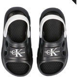 Calvin Klein Comfy Sandal Black/White 3