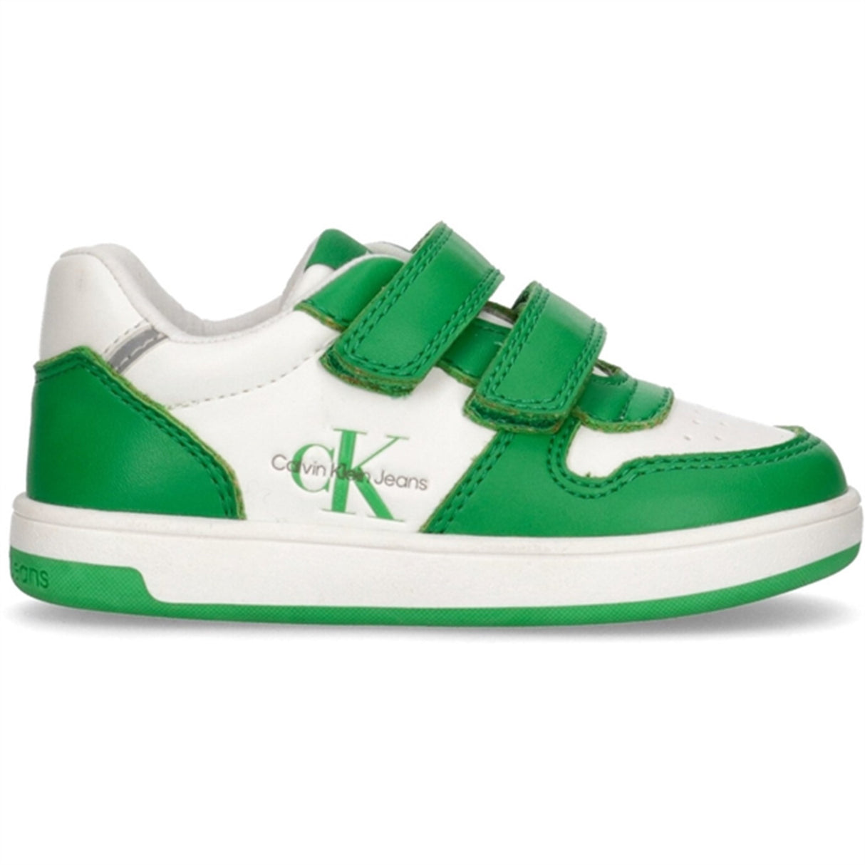 Calvin Klein Low Cut Velcro Sneakers Green/White