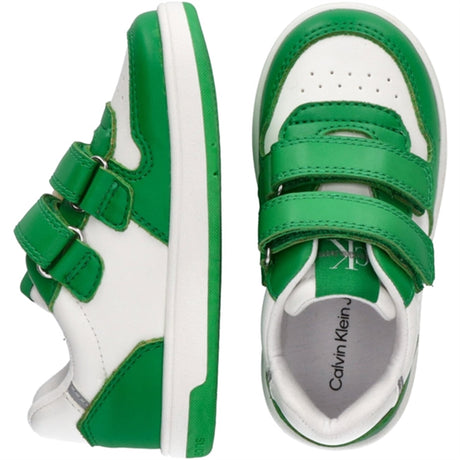 Calvin Klein Low Cut Velcro Sneakers Green/White