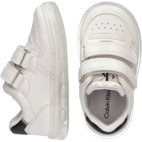 Calvin Klein Low Cut Velcro Sneakers White