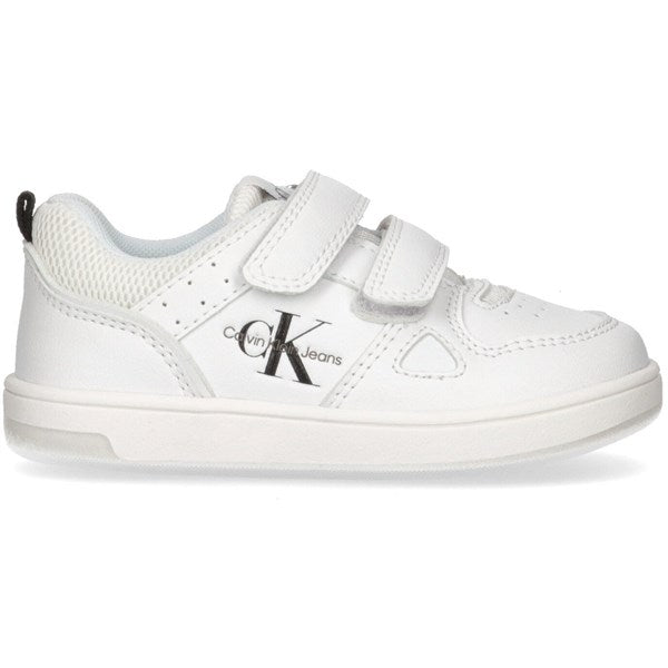Calvin Klein Low Cut Velcro Sneaker White 2
