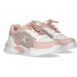 Calvin Klein Low Cut Lace-Up Sneakers Pink/White