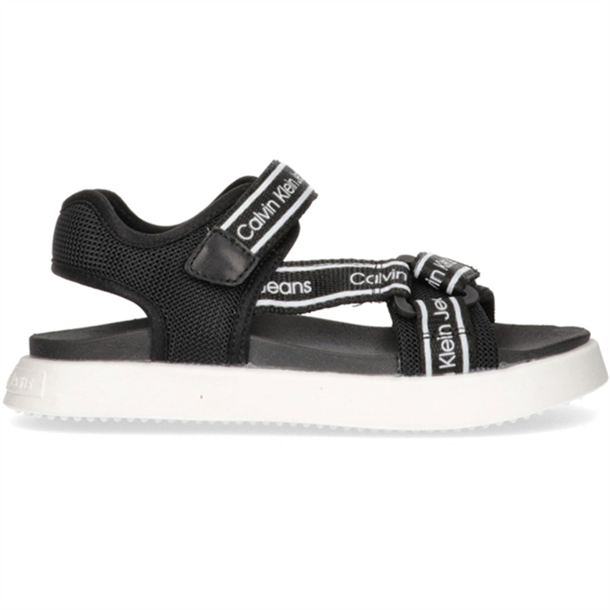 Calvin Klein Velcro Sandal Black 3