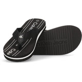 Calvin Klein Logo Flip Flop Black