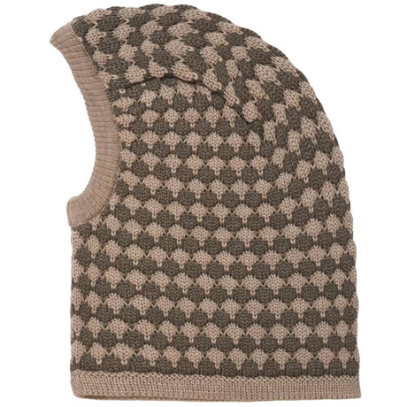 Huttelihut Wool Vejly Balaclava Camel/Brown