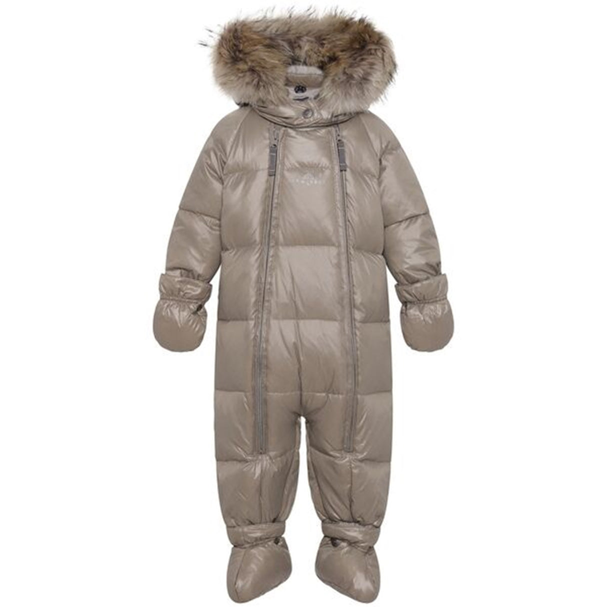 Ver de Terre Featherlight Baby Flyverdragt m. Pels Caramel