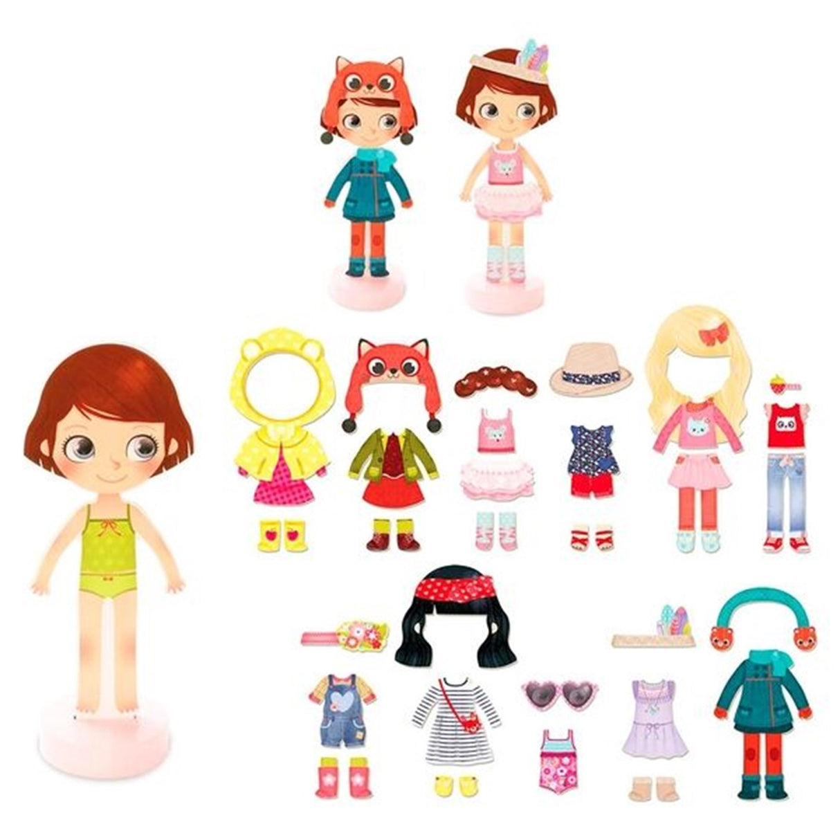 Vilac Doll Magnetic Wooden