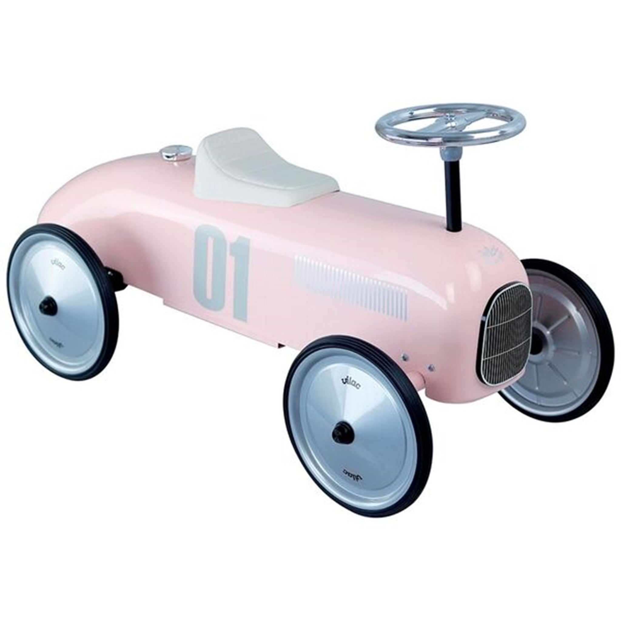Vilac Race Car Light Pink