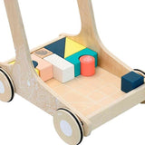 Vilac Wooden Walker with Blocks