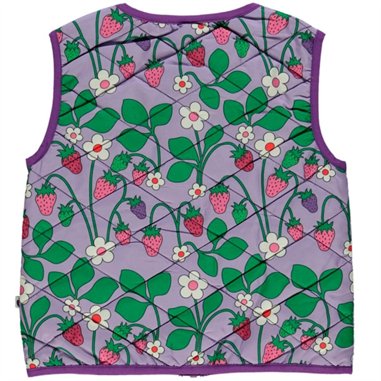 Småfolk Viola Strawberry Thermo Vest 3