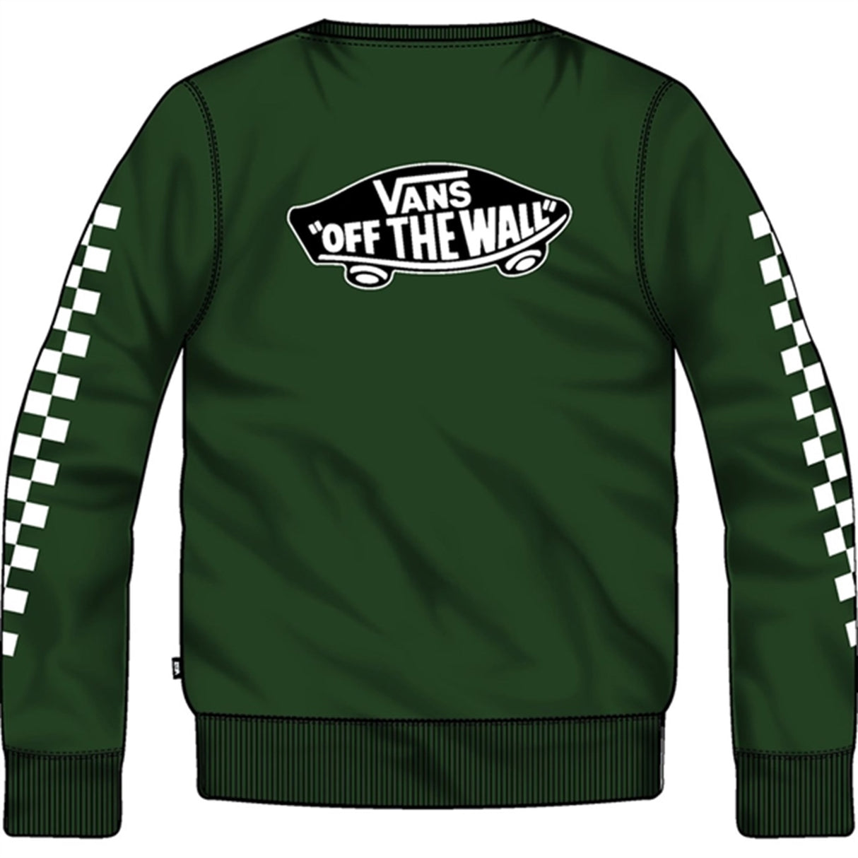 VANS Exposition Check Crew Sweatshirt Mountain View 2