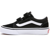 VANS Old Skool V Black/True White Sko