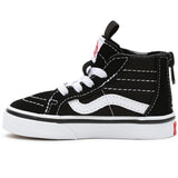 VANS Sk8 Hi Zip Black/White Shoes 4