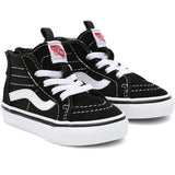 VANS Sk8 Hi Zip Black/White Shoes