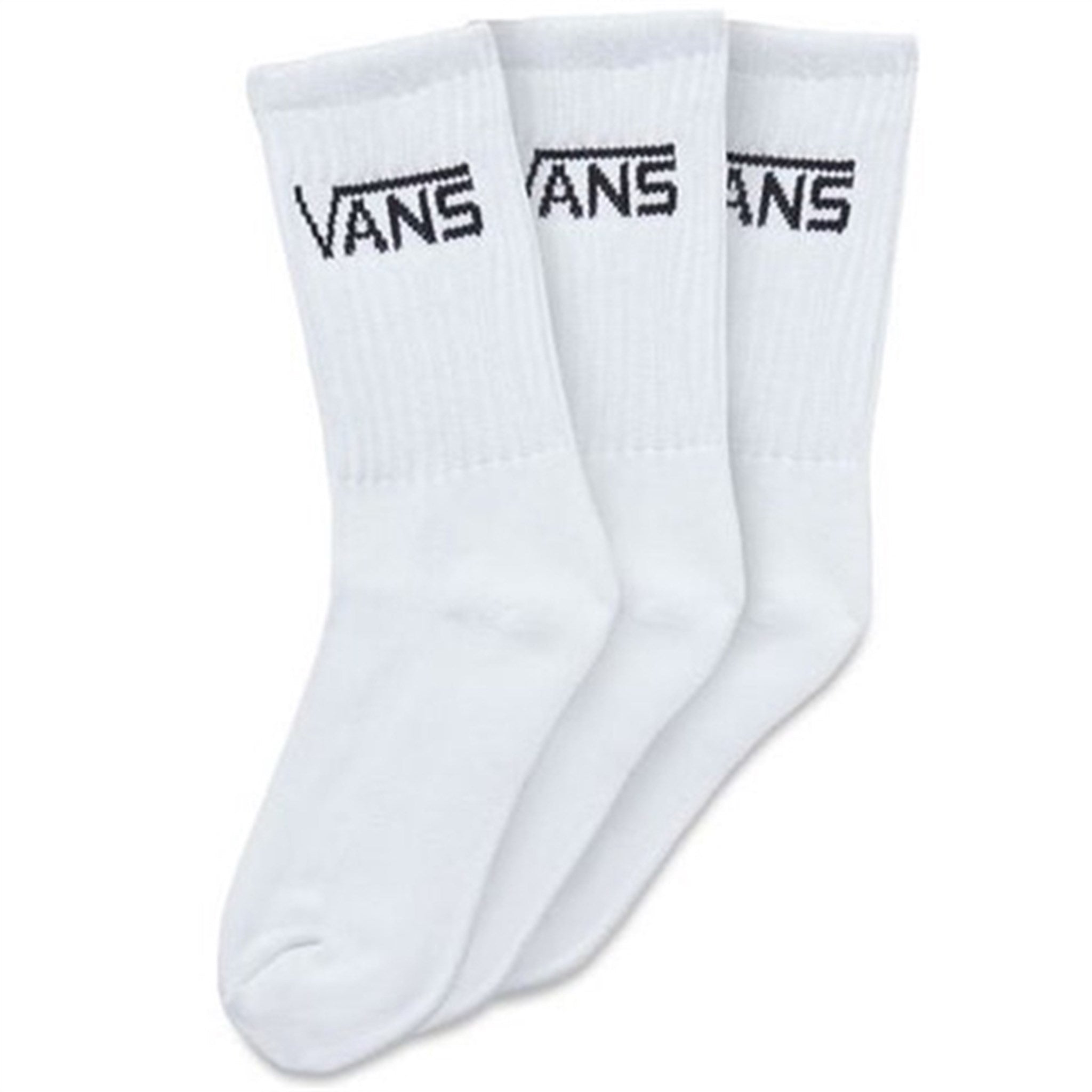 VANS By Classic Crew Boys Socks White