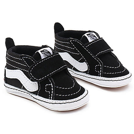 VANS IN SK8-Hi Crib Sneakers Black/True White