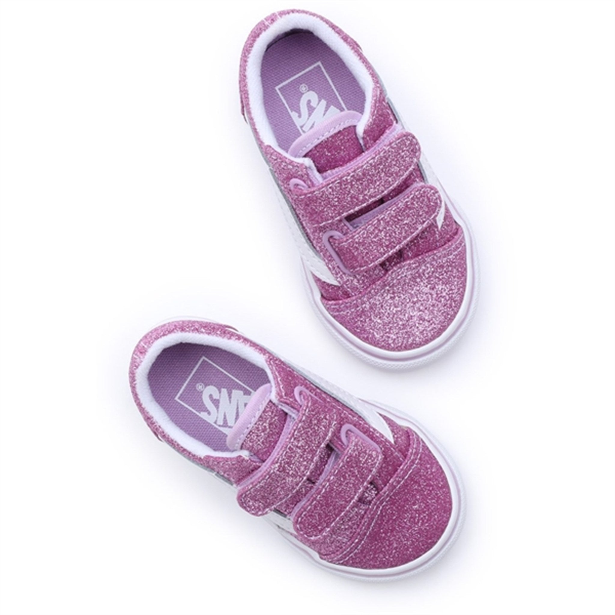 VANS Td Old Skool V Glitter Lilac Sneakers 2