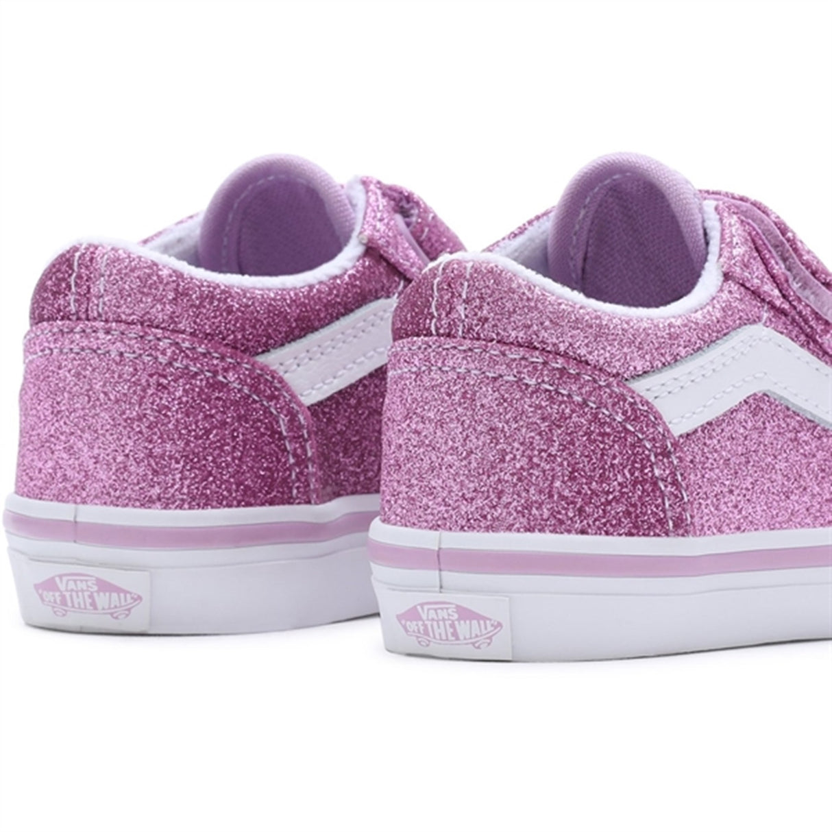 VANS Td Old Skool V Glitter Lilac Sneakers 5