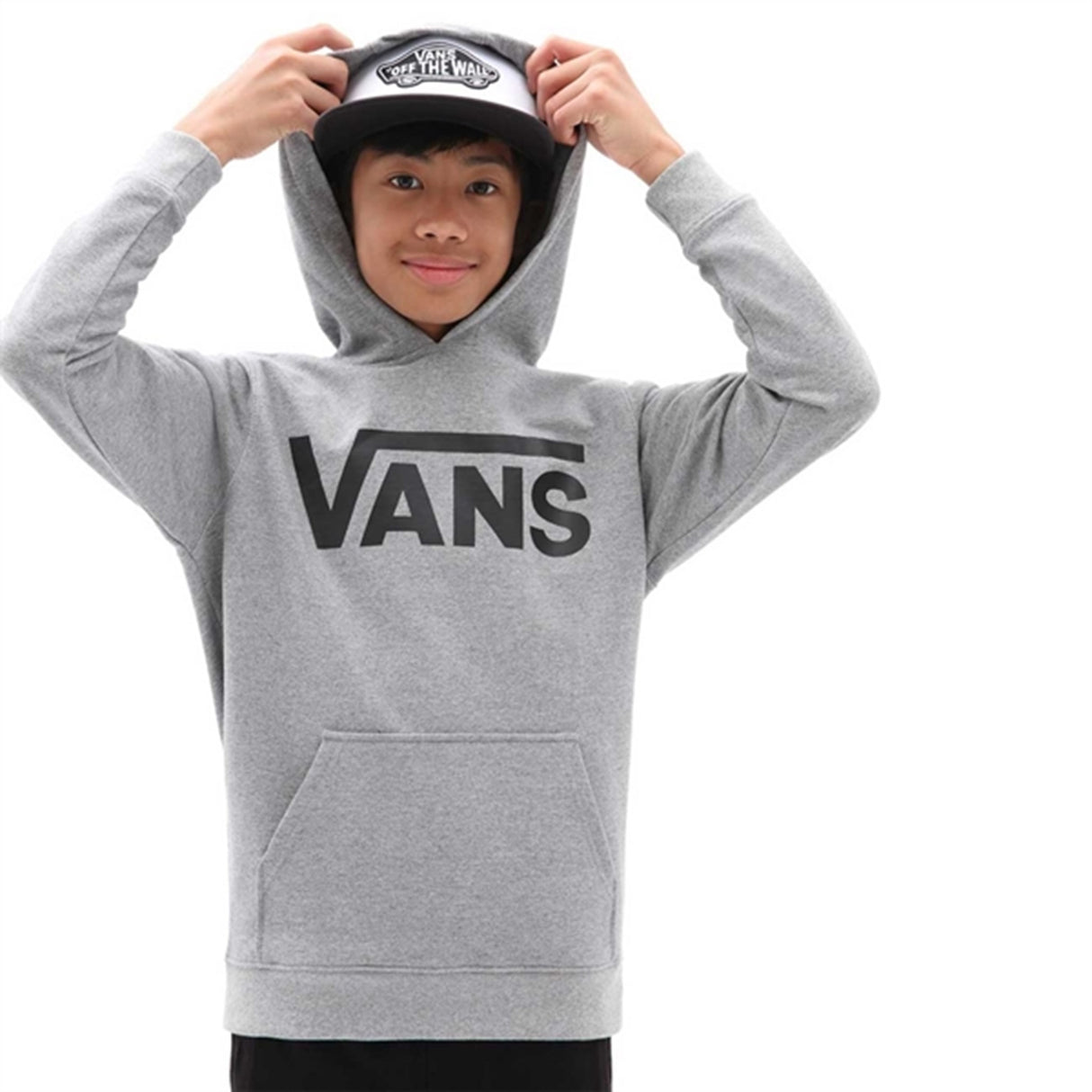 VANS Classic PO Hoodie Cement Heather