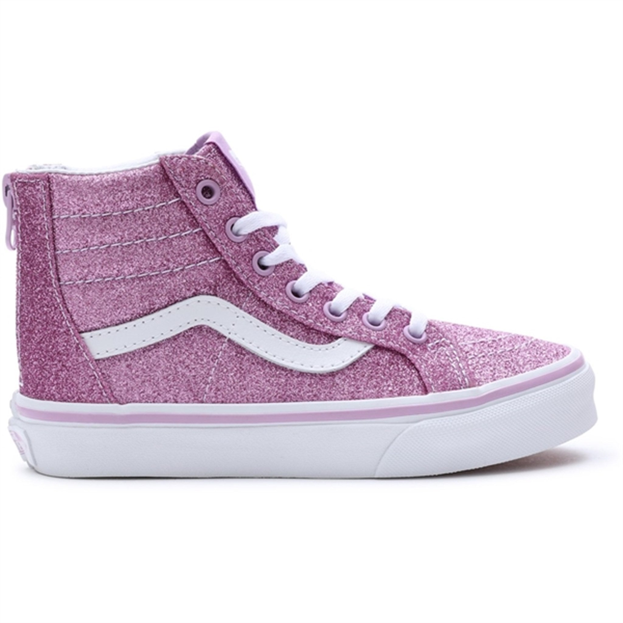 VANS Uy Sk8-Hi Zip Glitter Lilac Sneakers